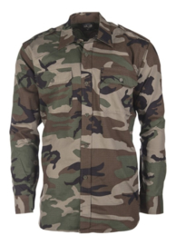 Field blouse Overhemd - RIPSTOP - Woodland  - 100% katoen