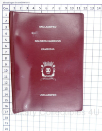 Korps Mariniers Soldiers Handbook Cambodja - origineel