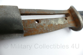 WO2 Duitse k98 bajonet zonder handgrepen - lengte 38 cm - origineel