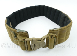 Defensie en US Army Blackhawk Padded Patrol Belt Coyote Tan - maat Medium - gedragen - origineel