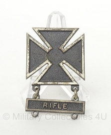 US Rifle Marksman Qualification badge - zonder pinnen - origineel naoorlogs US