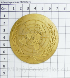 UN VN United Nations metalen insigne operation Provide Promise 1993 Croatia UNPROFOR - 7  cm. diameter - origineel