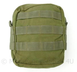Defensie groene utility pouch MOLLE - 20 x 17 x 6 cm - origineel