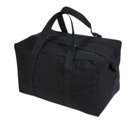 Rothco Canvas Small Parachute Cargo Bag - 48 x 30,5 x 28 cm - BLACK - nieuw in verpakking - origineel