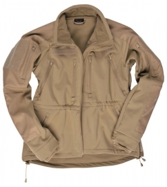 Softshell jack trilaminaat- extra kwaliteit - Coyote