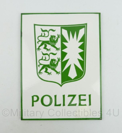 Bundespolizei Schleswig Holstein emaille bord - 40 x 30 cm -  origineel