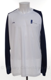 KL Defensie sport shirt lange mouw - gedragen - merk Li-ning - maat Medium, Large of XL - origineel