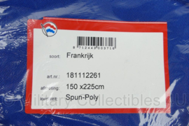 Vlag Frankrijk - 150 x 225 cm - materiaal Spun-Poly - fabrikant Dokkumer Vlaggencentrale - nieuw gemaakt