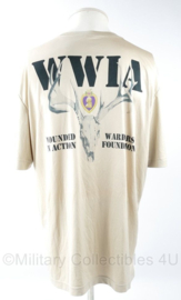 US WWIA Wounded Warrior in Action Foundation T shirt - maat XL -  origineel