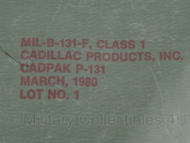 US Army NBC parka en broek Suit Chemical protective - groen - Maat Extra Small - IN VERPAKKING! - origineel 1980