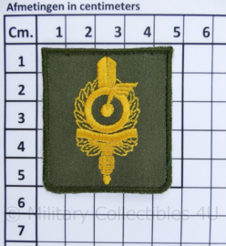 Defensie Militaire 24-uursrit embleem voor op de borst - 5 x 5 cm. - origineel