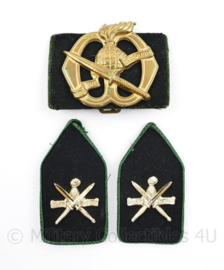 KCT Korps Commandotroepen DT baret- en kraaginsigne set - origineel