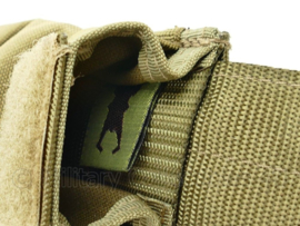 Originele Defensie Korps Mariniers en US Army coyote MOLLE pouch Single Magazin Pistol - 13 x 5 x 4 cm - nieuw - origineel
