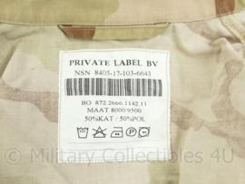 Korps Mariniers desert camo basis jas - met ISAF en TFU BG10 Patch - maat 8000/9500 - origineel