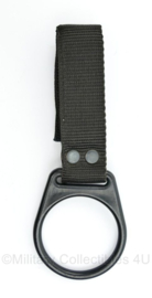 Kmar zwarte nylon koppelhouder - origineel maar nieuw - 15 x 5,5 cm - origineel