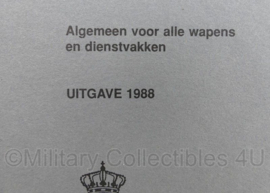 VS 2-1351 Handboek voor het kader Supplement militair straf- en tuchtrecht - uitgave 1988 - origineel