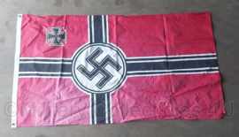 WO2 Duitse Oorlogsvlag polyester - 155 x 90 cm - replica