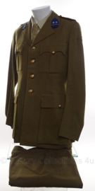 KL Nederlandse leger DT uniform SET vroeg model Luitenant-Kolonel - Cavalerie - maat Large - origineel