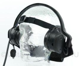 Britse Raptor RA5OOO Racal Acoustics headset met PIT - nieuw in doos - origineel