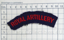 Canadese leger Royal Artillery shoulder title - 10 x 3,5 cm - origineel