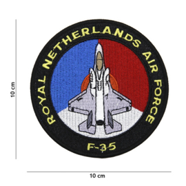 F-35 Lightning II Royal Netherlands Airforce embleem - zwart