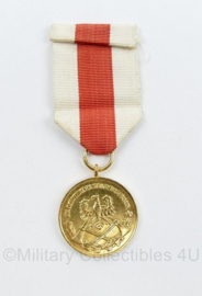 Poolse leger Merit Voluntary Fire Brigades Association medaille - 10 x 4 cm - origineel