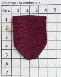 Belgische leger Leopoldsorde medaille lint - 5 x 4 cm - origineel