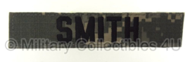 "Smith" ACU camo branch tape/naamlint met klittenband