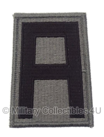 US Army  Foliage patch - 1st Army - met klittenband - 8,5 x 6 cm - voor ACU camo uniform - origineel