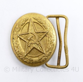 Russisch USSR officiers koppelslot  - 5,5 x  5,5 cm  - origineel