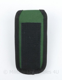 Korps Mariniers koppeltasje -  met klittenband aan de achterkant  - 8,5 x 3 x 17 cm - origineel