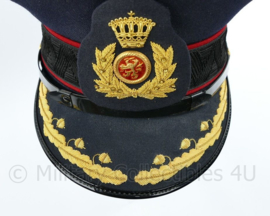 Defensie GLT platte pet Hoofdofficier met rode bies - maat 59 - NIEUW - origineel