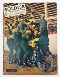 The British Army Magazine Soldier Vol.9 No 7 September 1953 -  Afkomstig uit de Nederlandse MVO bibliotheek - 30 x 22 cm - origineel