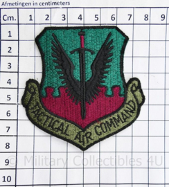 USAF Tactical Air Command Patch - 8 x 8 cm - origineel