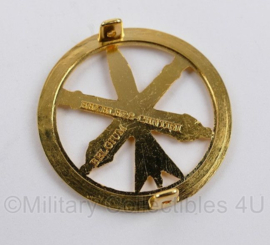 Franse leger baret insigne Artillery - diameter 4,5 cm - origineel