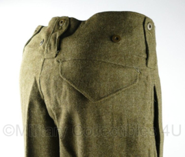 Canadese WO2 model battledress trouser - meerdere maten - origineel (jaren 50)
