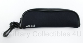 Brillenkoker zwart - merk Mil-Tec - 17 x 3 x 6 cm - nieuw