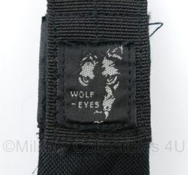 Politie Wolf Eyes koppeltas voor zaklamp zwart - 4 x 2,5 x 12 cm - licht gebruikt - origineel