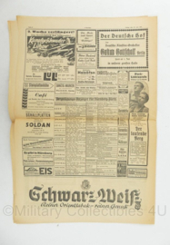 WO2 Duitse krant 8 Uhr Blatt Illustrierte Abendzeitung 27 juni 1941 - 47 x 32 cm - origineel