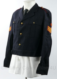 KMARNS Korps Mariniers Barathea Ike model uniform jas met broek 1968 - maat 49 - gedragen - origineel