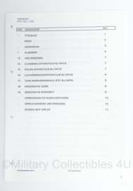 Defensie en Korps Mariniers handboek Organisatie GOEM MARNSBAT SOP GOEM 1997 - origineel