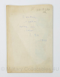 WW2 British War Office map 1944 Central Europe Hamburg - 87,5 x 65 cm - origineel