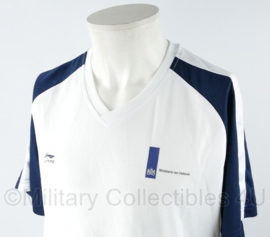KL Defensie sport shirt korte mouw - merk Li-ning - maat Medium - gedragen - origineel