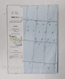 KLU Koninklijke Luchtmacht Operational Navigation Chart OUnited Kingdom NC E-1 - 1 : 1 000 000 - 145 x 105 cm - origineel