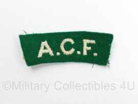 Britse leger ACF Army Cadet Force shoulder title - 6 x 2,5 cm - origineel