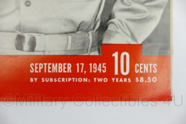 WO2 US Life Magazine tijdschrift - September 17, 1945 - 35,5 x 27 cm - origineel