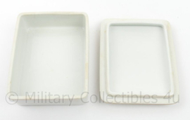 NATO SACLANT "Sea Power For Freedom" botervloot - 14 x 11½ x 5 cm - origineel