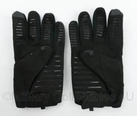 Politie gloves met extra beschermde knokkels zwart - maat Large - nieuw - origineel