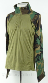 KM Korps Mariniers  KMARNS US woodland forest camo Ubac shirt Permethrine - maat XL - origineel Defensie