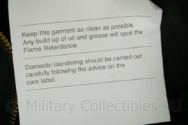 Britse coverall assault suit zwart - maat Large - nieuw - origineel